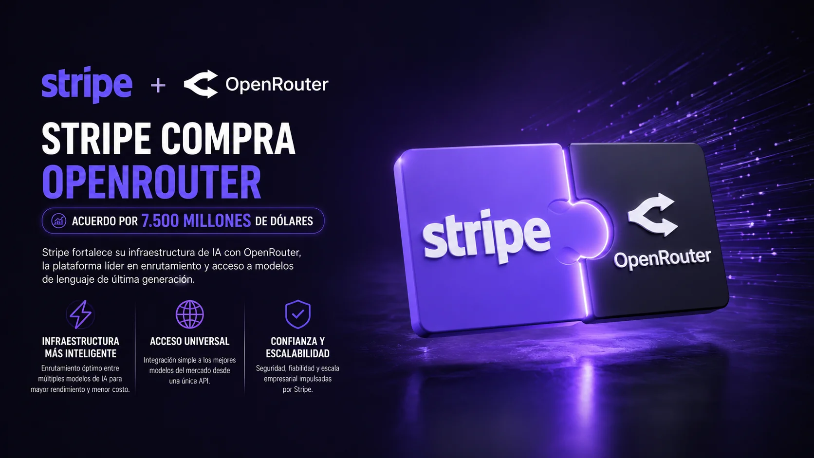 Stripe compra OpenRouter por 7.500 millones: qué pasa con la neutralidad del router de IA que usa medio homelab