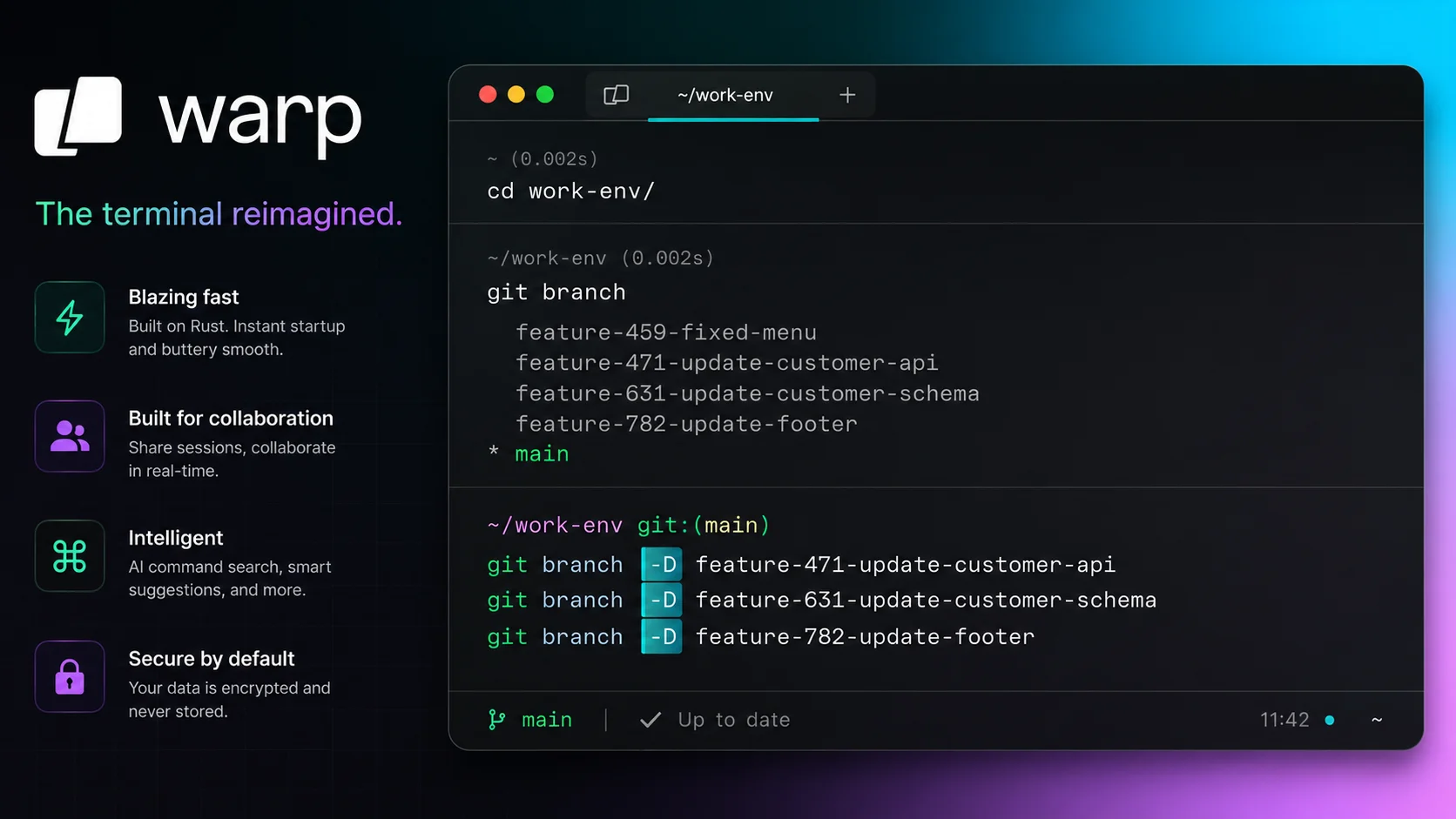 Warp Terminal (ahora open source)